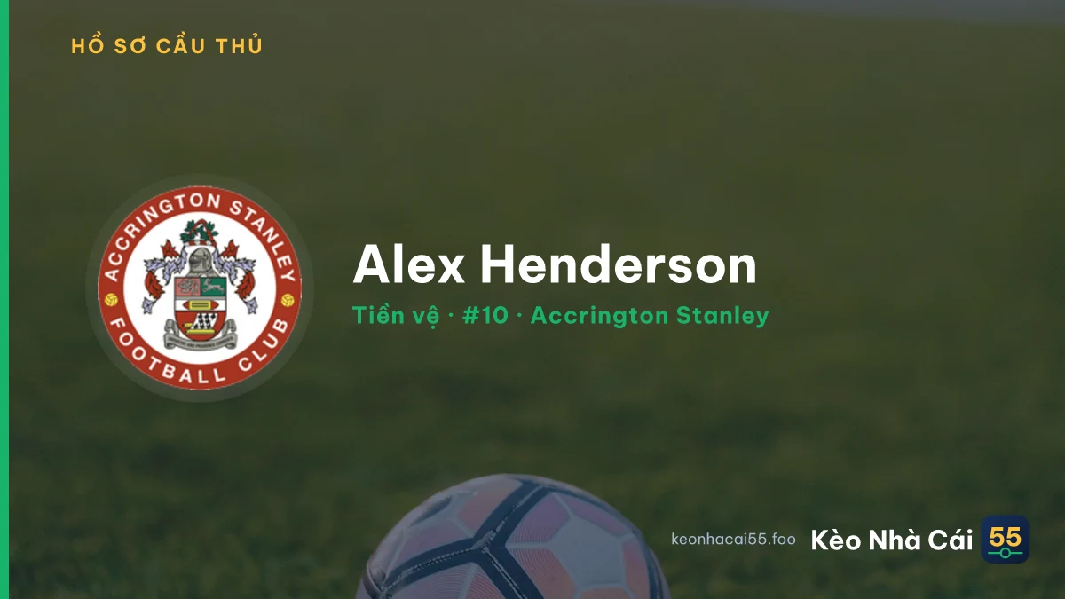 Alex Henderson — Accrington Stanley