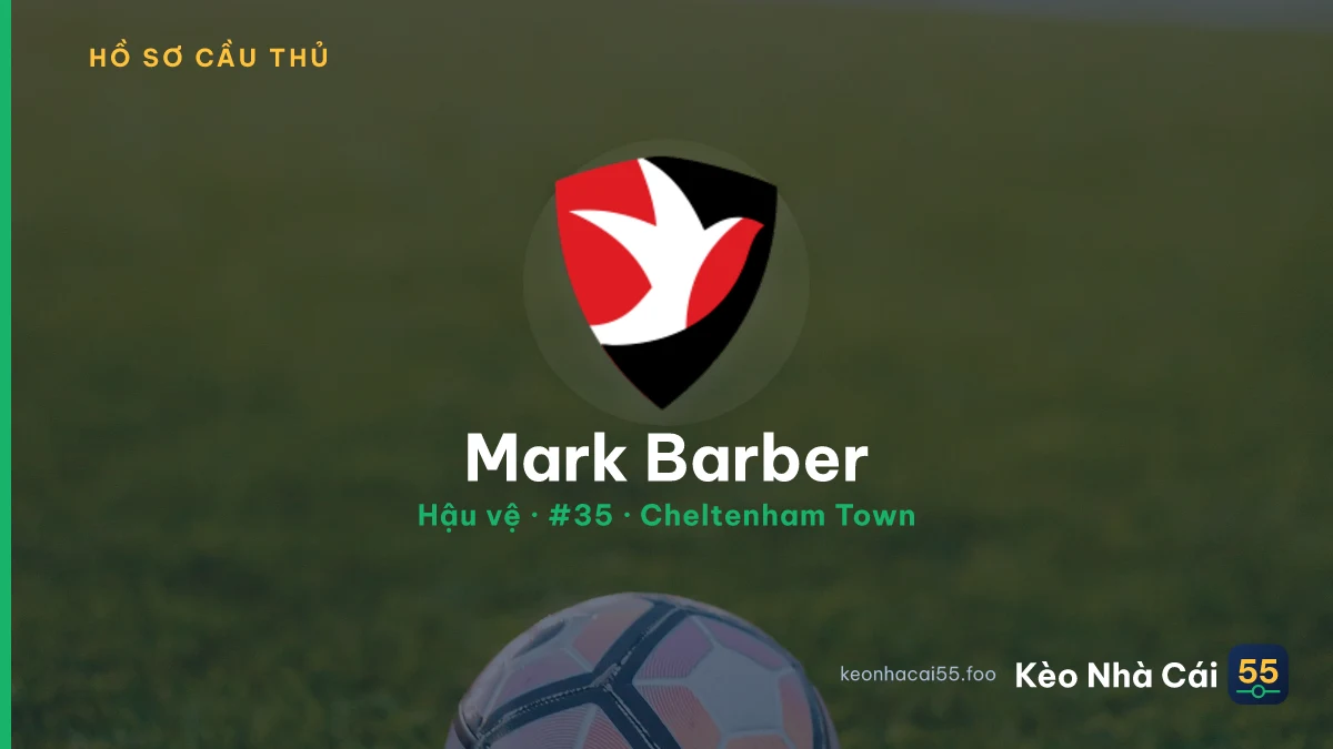 Mark Barber — Cheltenham Town