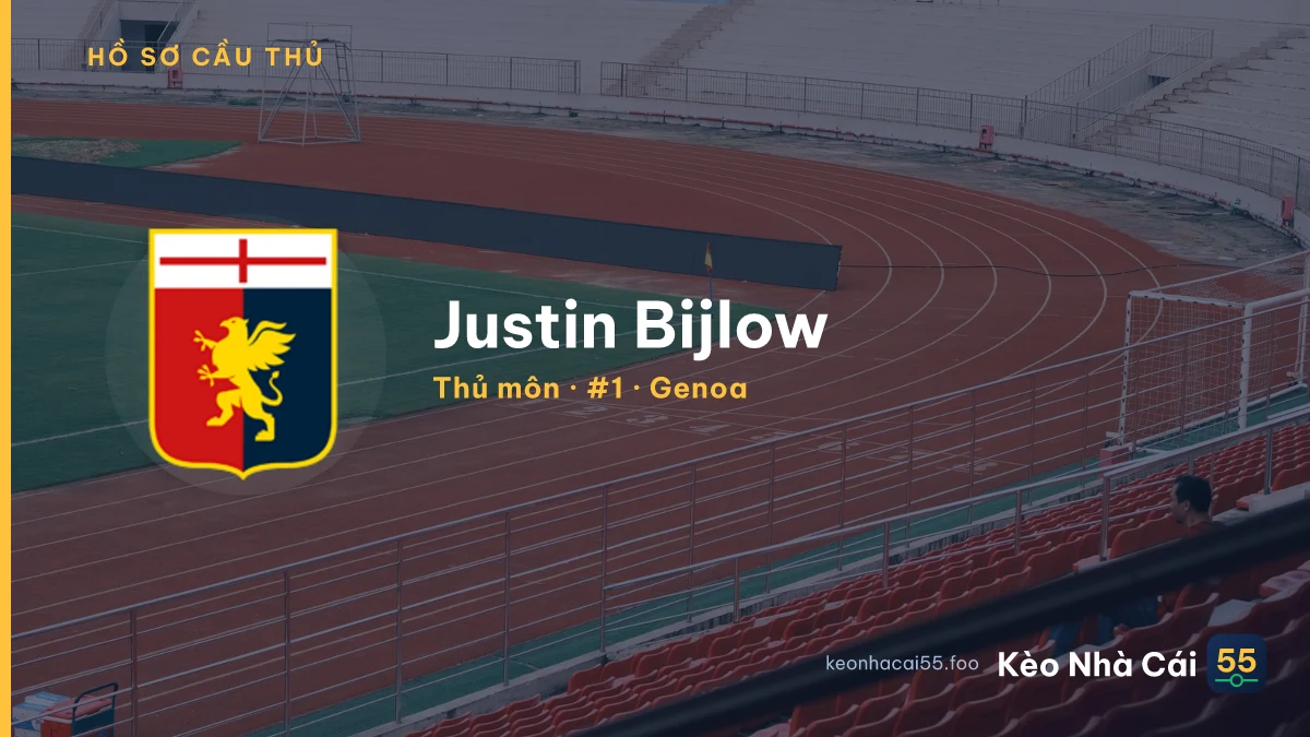 Justin Bijlow — Genoa