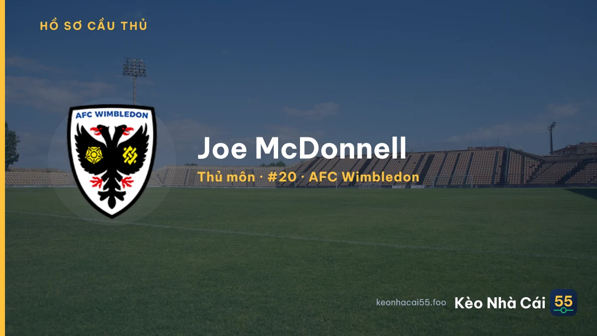 Joe McDonnell — AFC Wimbledon