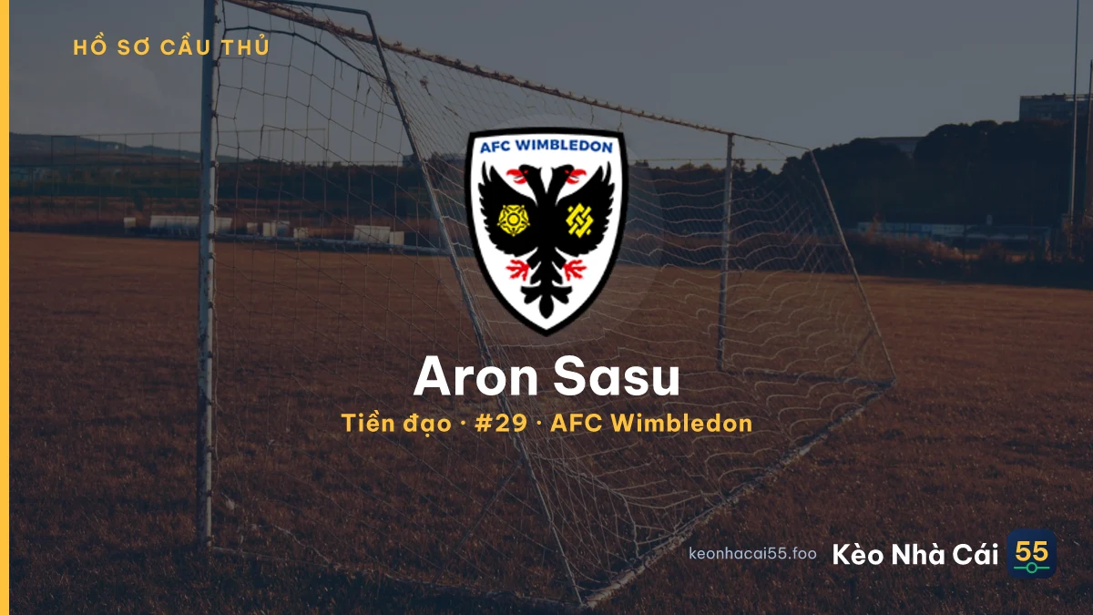 Aron Sasu — AFC Wimbledon
