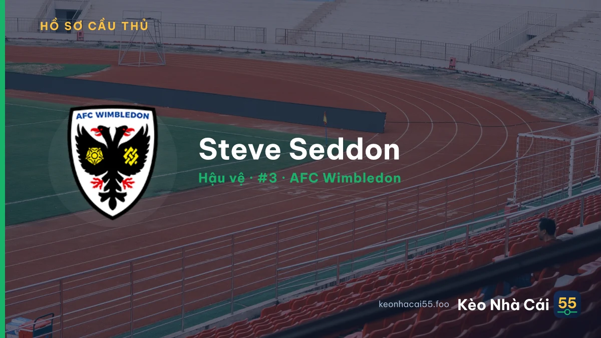 Steve Seddon — AFC Wimbledon