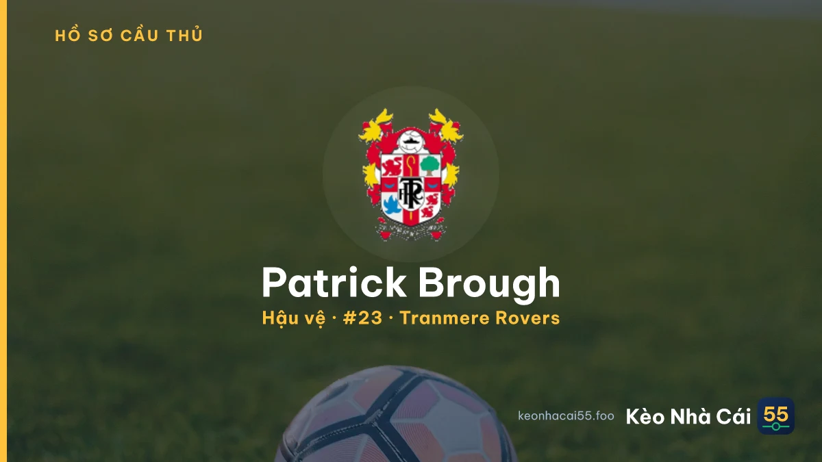 Patrick Brough — Tranmere Rovers