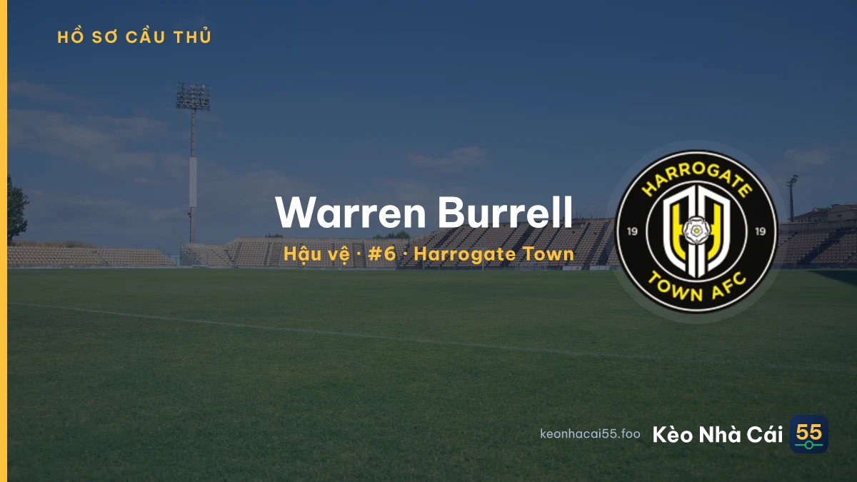 Warren Burrell — Harrogate Town