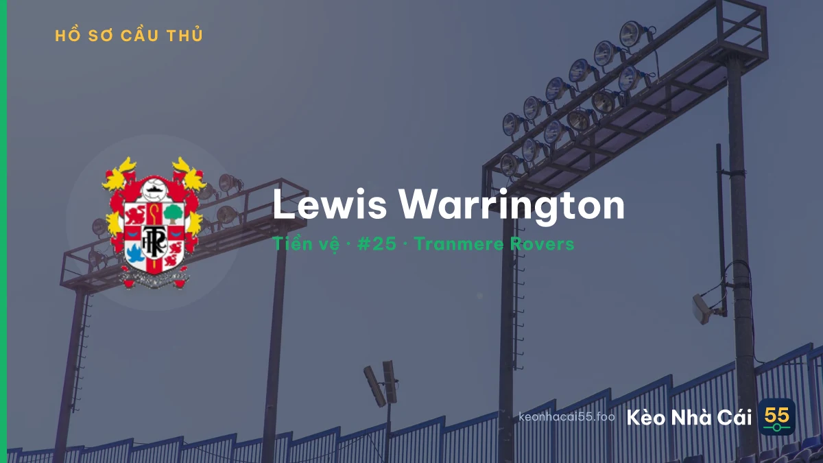 Lewis Warrington — Tranmere Rovers