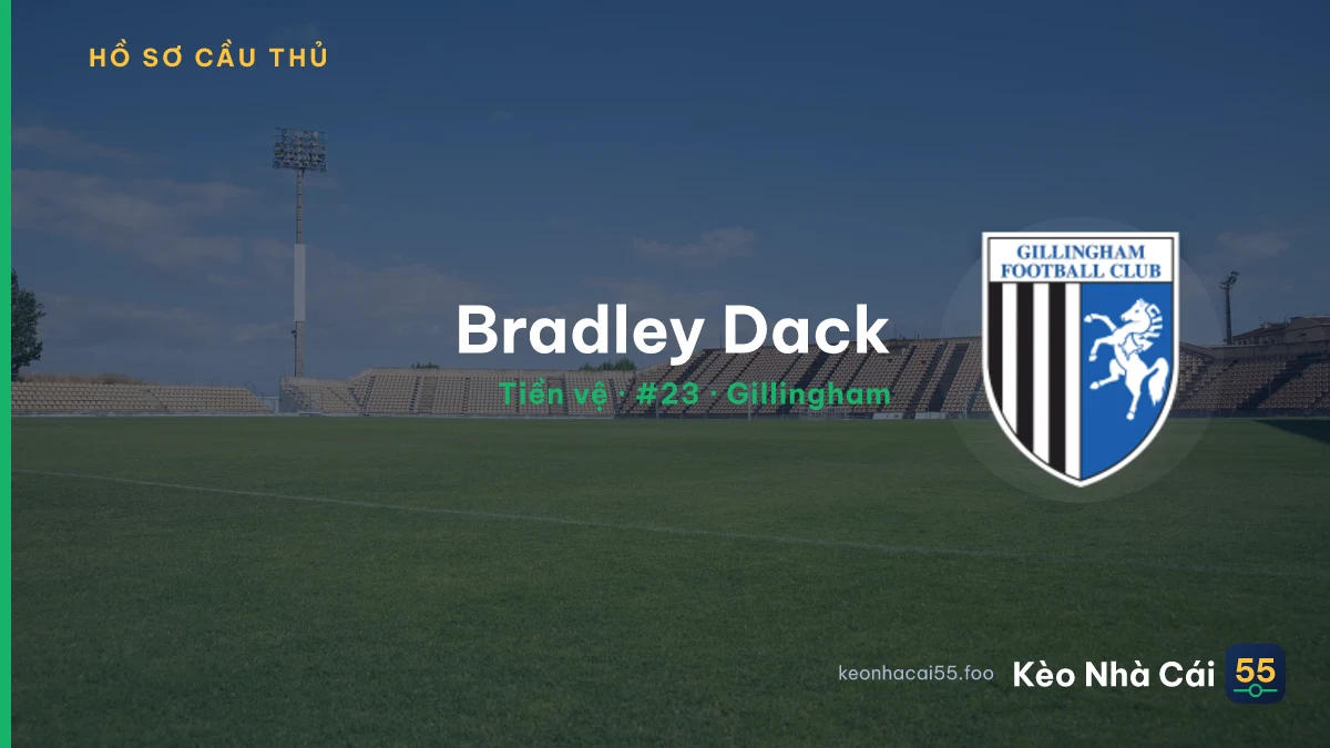 Bradley Dack — Gillingham