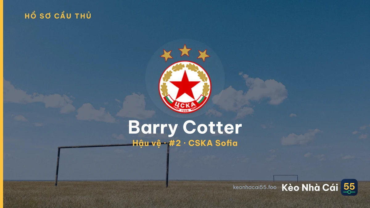 Barry Cotter — CSKA Sofia