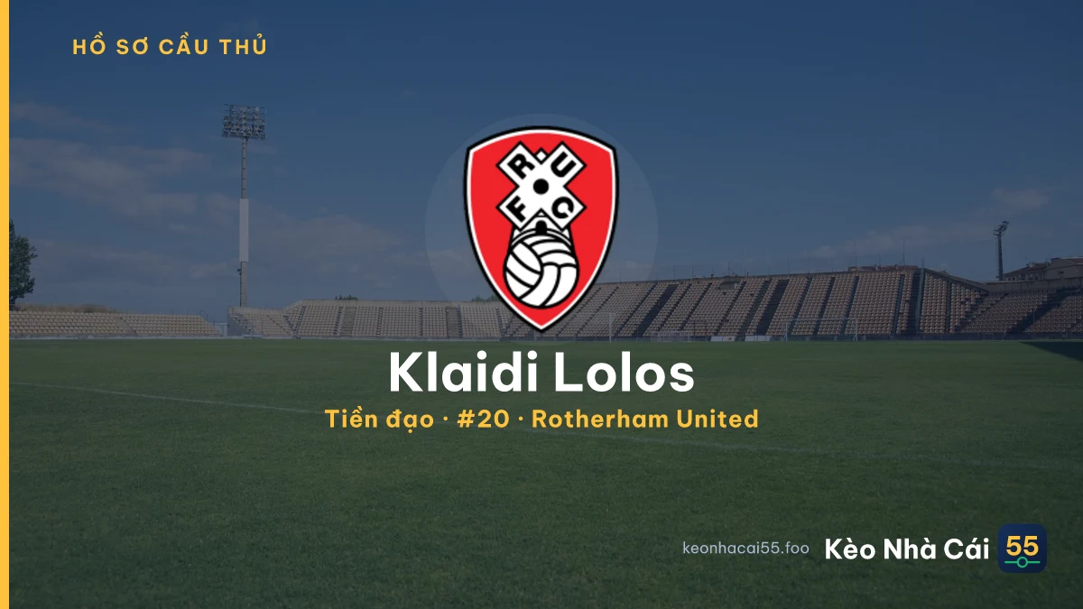 Klaidi Lolos — Rotherham United