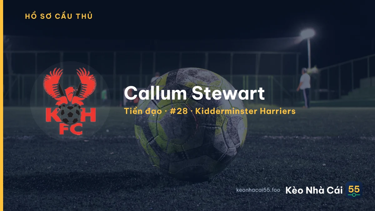 Callum Stewart — Kidderminster Harriers