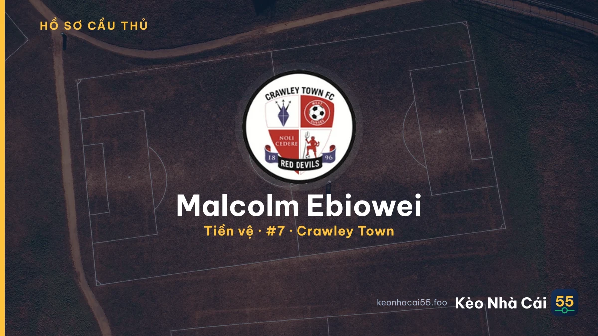 Malcolm Ebiowei — Crawley Town