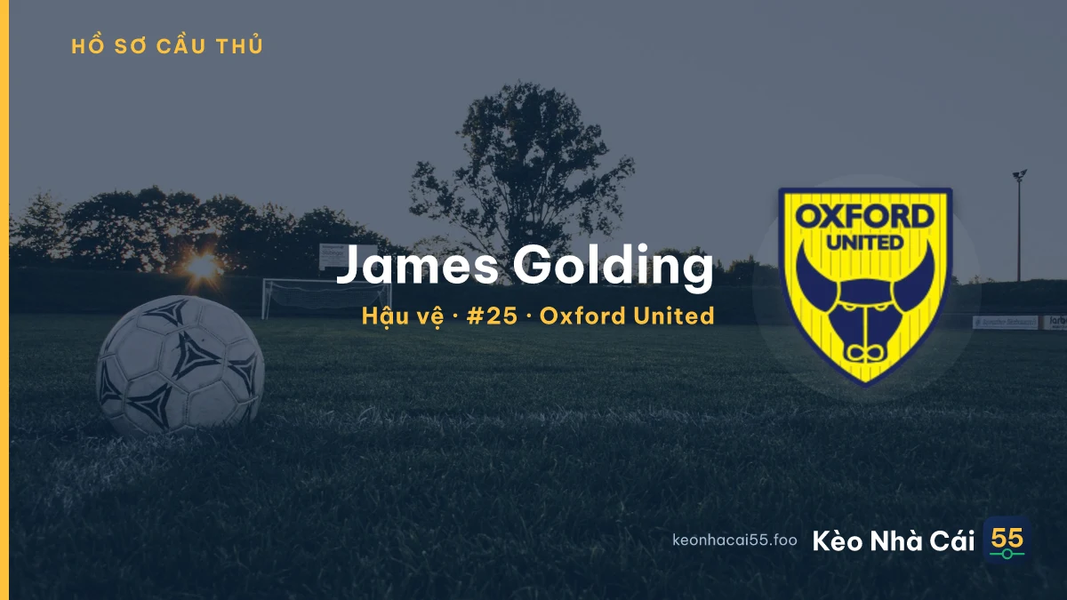 James Golding — Oxford United