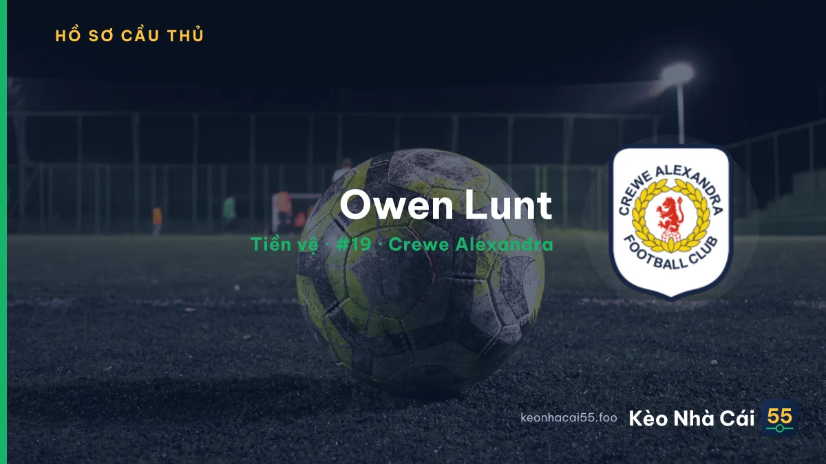 Owen Lunt — Crewe Alexandra
