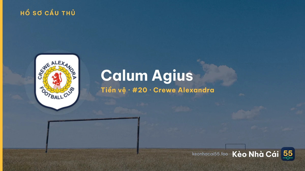 Calum Agius — Crewe Alexandra