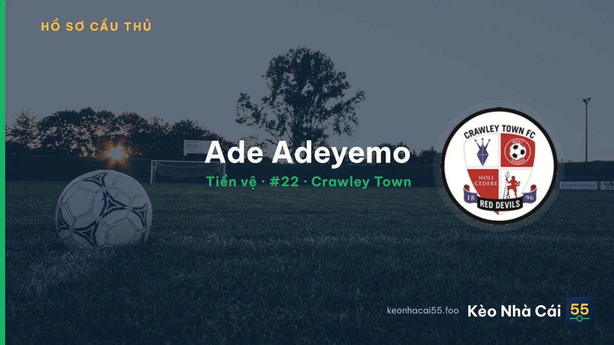 Ade Adeyemo — Crawley Town