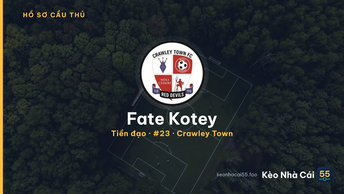 Fate Kotey — Crawley Town