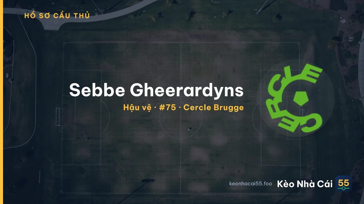 Sebbe Gheerardyns — Cercle Brugge