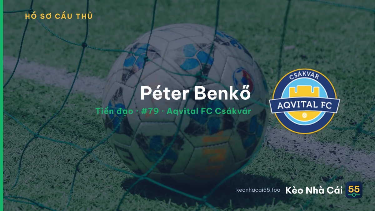 Péter Benkő — Aqvital FC Csákvár
