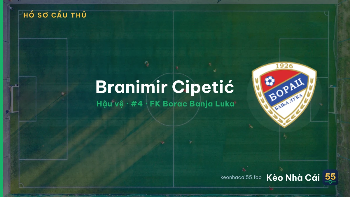 Branimir Cipetić — FK Borac Banja Luka