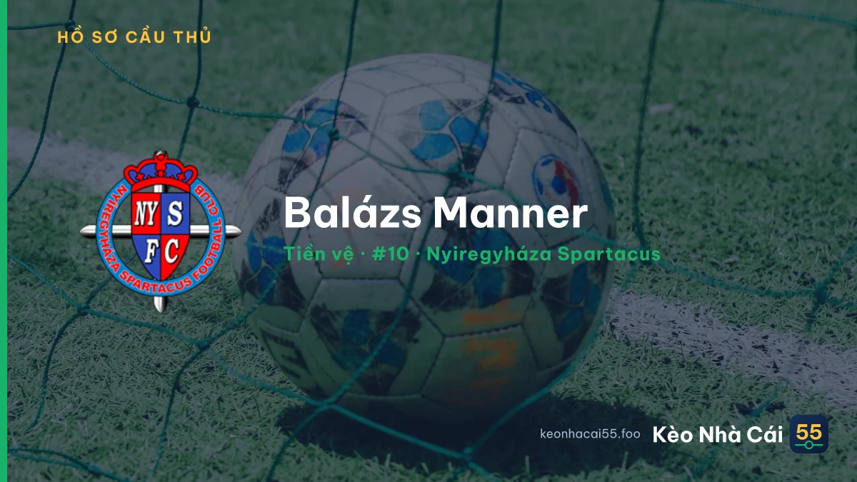 Balázs Manner — Nyiregyháza Spartacus