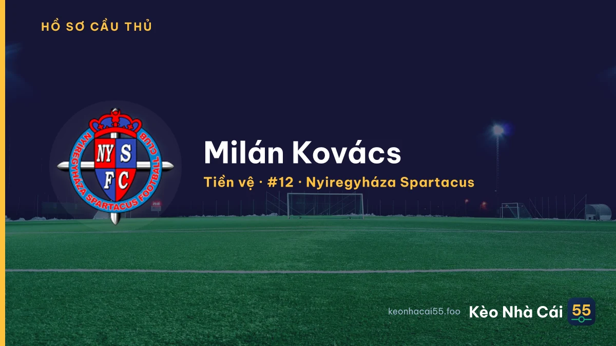 Milán Kovács — Nyiregyháza Spartacus