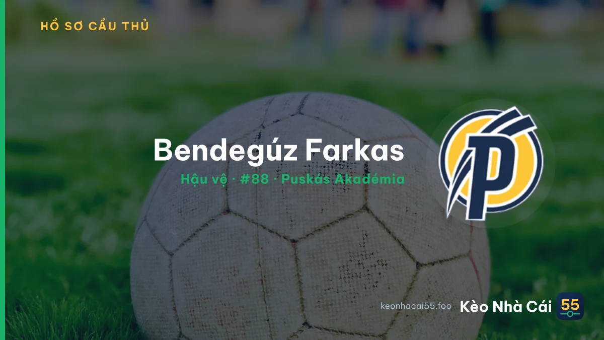 Bendegúz Farkas — Puskás Akadémia