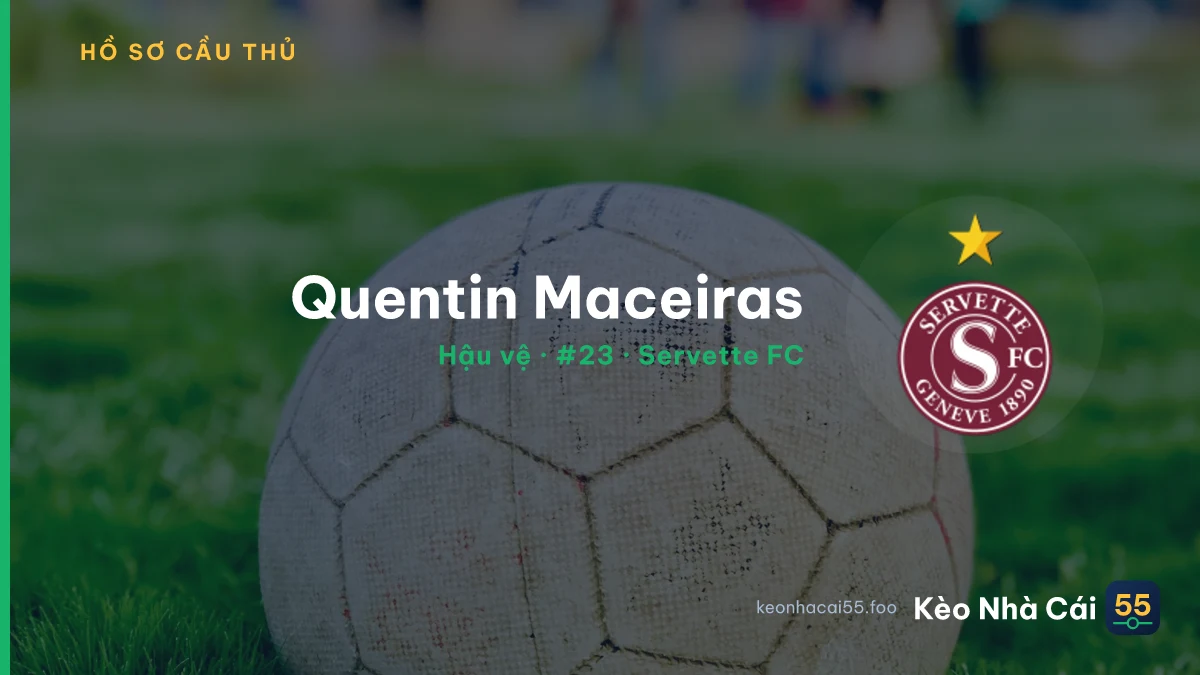 Quentin Maceiras — Servette FC