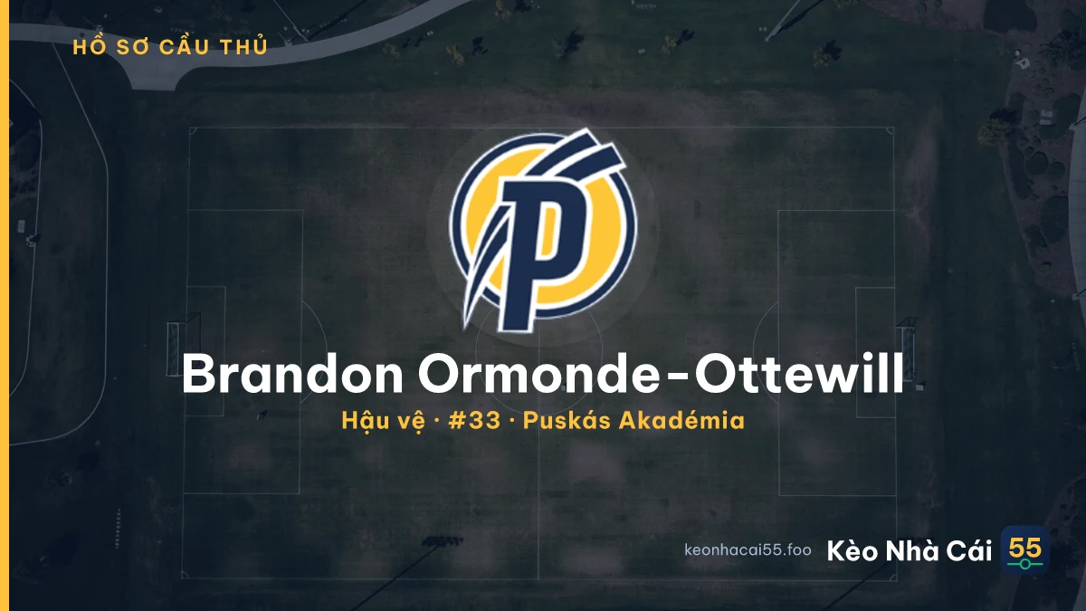 Brandon Ormonde-Ottewill — Puskás Akadémia