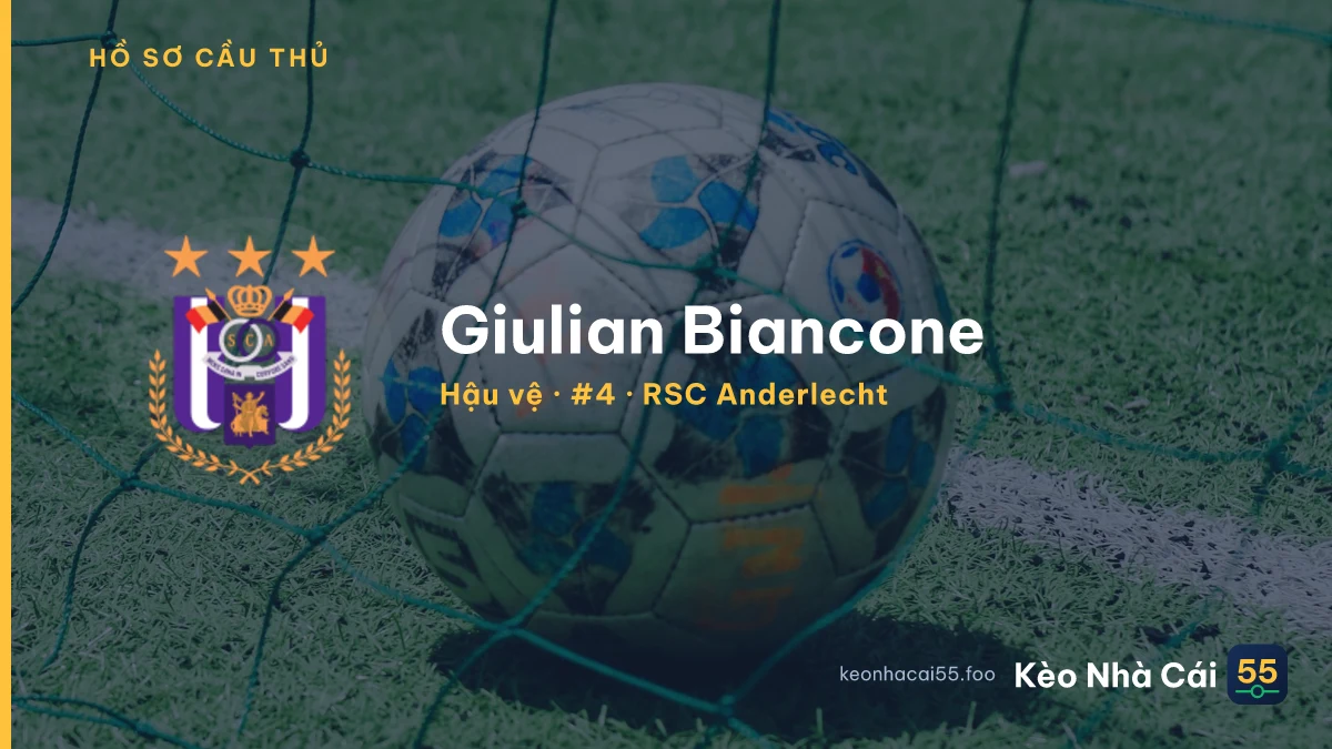 Giulian Biancone — RSC Anderlecht