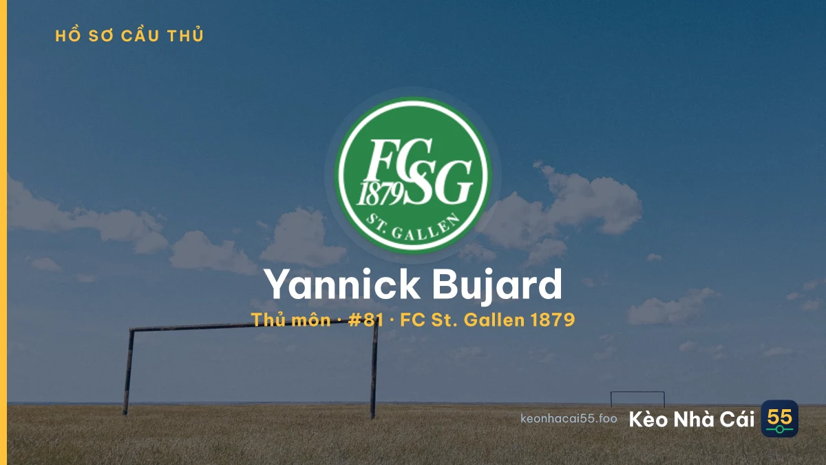 Yannick Bujard — FC St. Gallen 1879