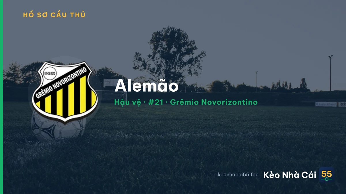 Alemão — Grêmio Novorizontino