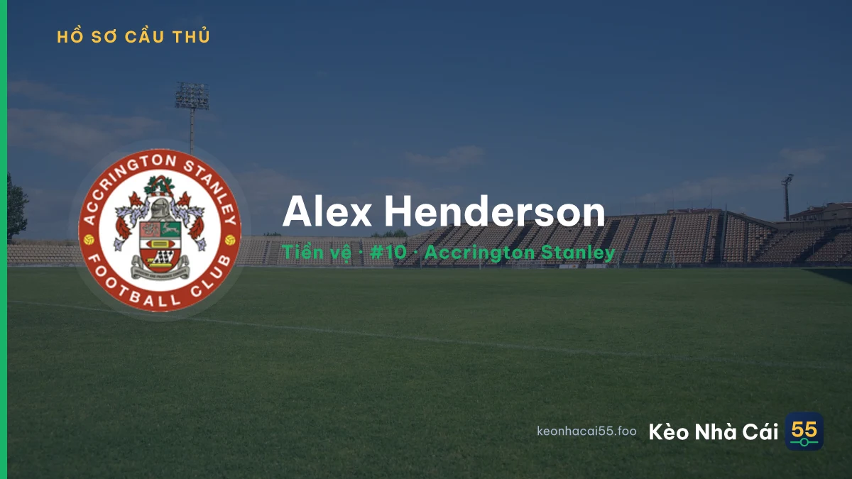 Alex Henderson — Accrington Stanley