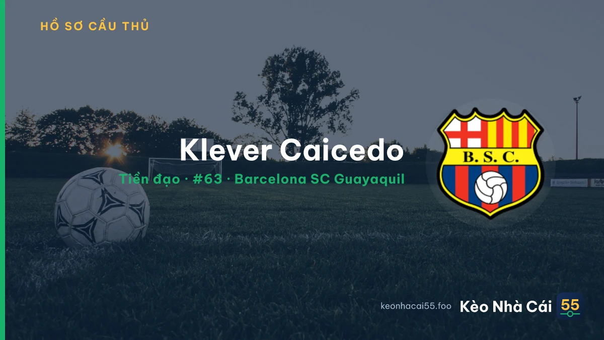 Klever Caicedo — Barcelona SC Guayaquil