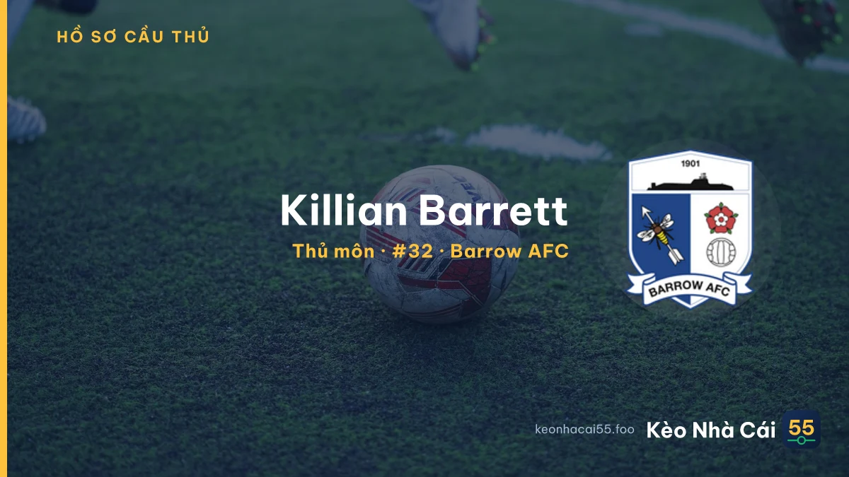 Killian Barrett — Barrow AFC