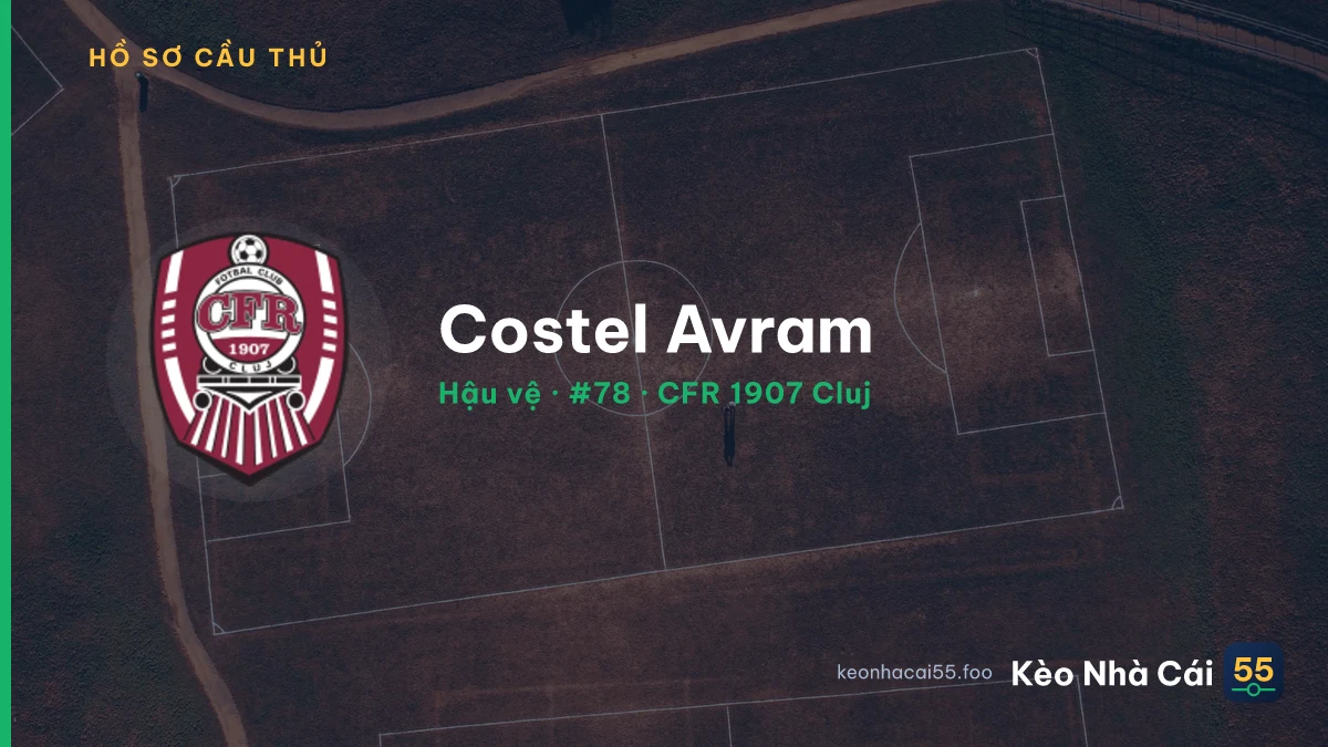 Costel Avram — CFR 1907 Cluj