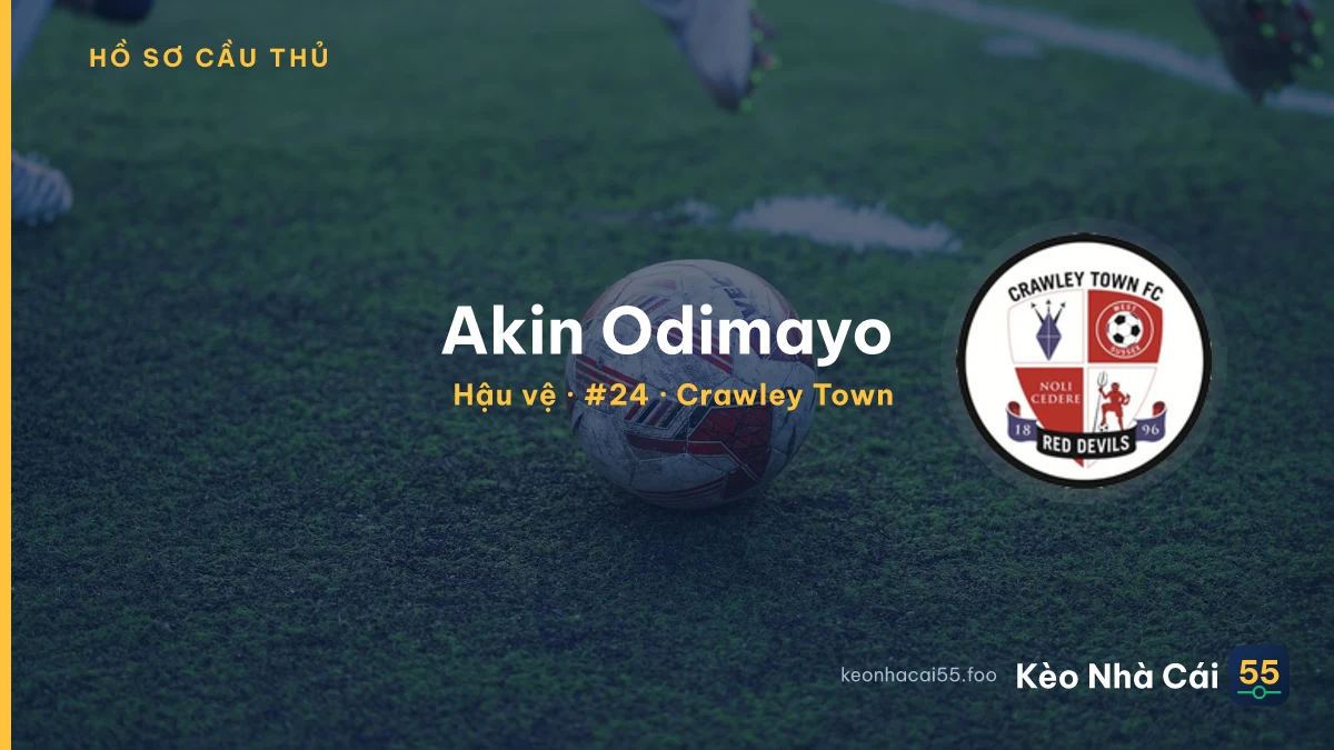 Akin Odimayo — Crawley Town