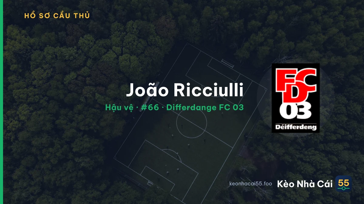 João Ricciulli — Differdange FC 03