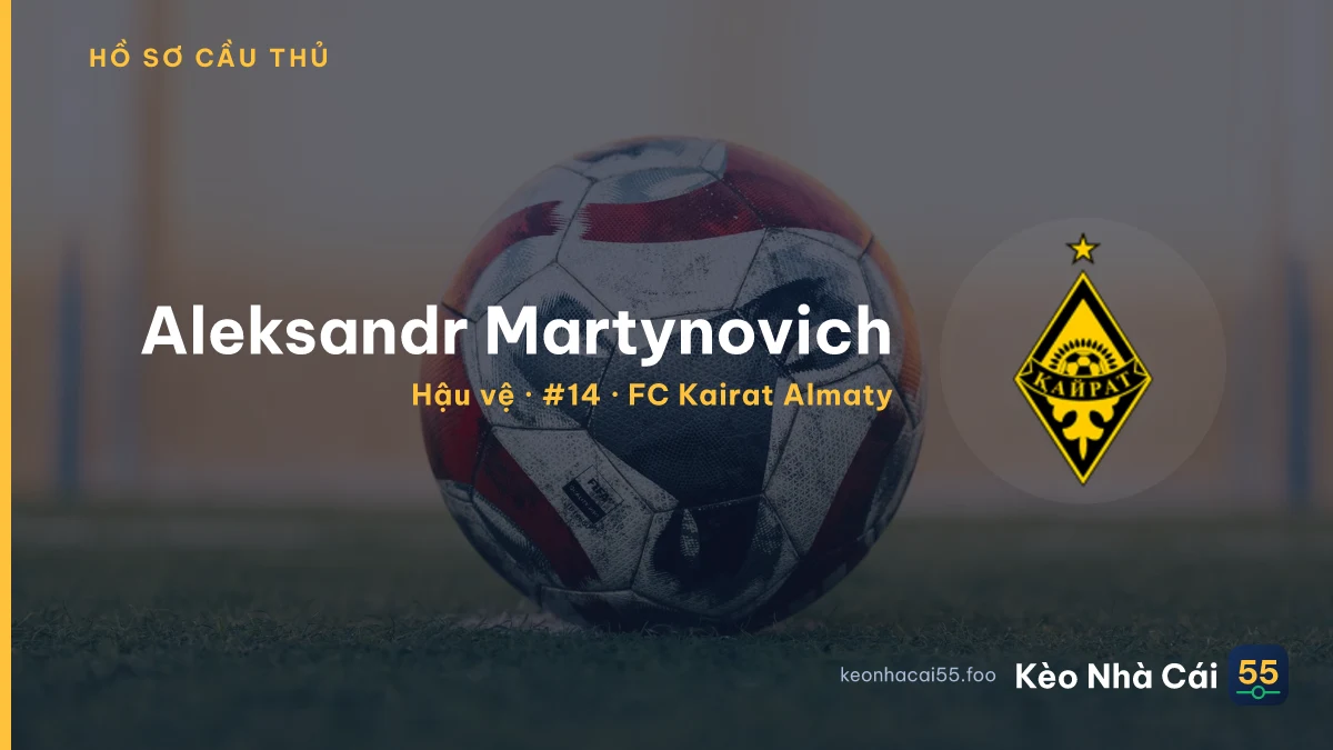 Aleksandr Martynovich — FC Kairat Almaty