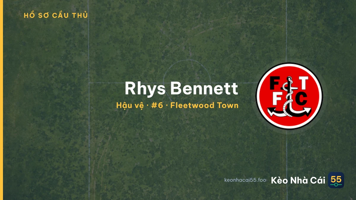 Rhys Bennett — Fleetwood Town