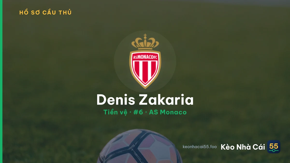 Denis Zakaria — AS Monaco