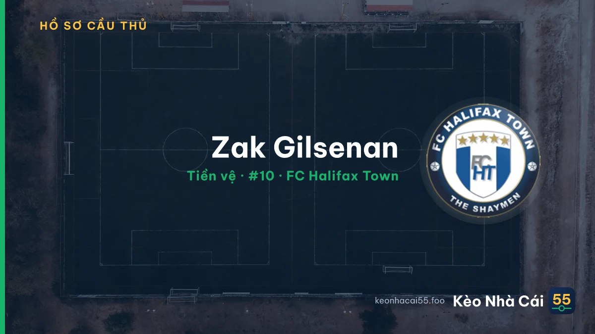 Zak Gilsenan — FC Halifax Town