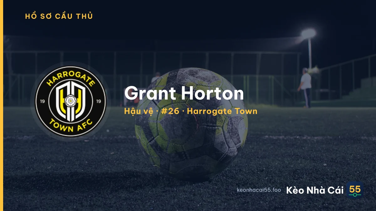Grant Horton — Harrogate Town