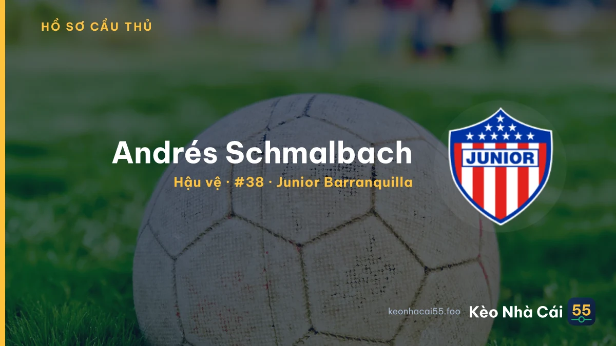 Andrés Schmalbach — Junior Barranquilla