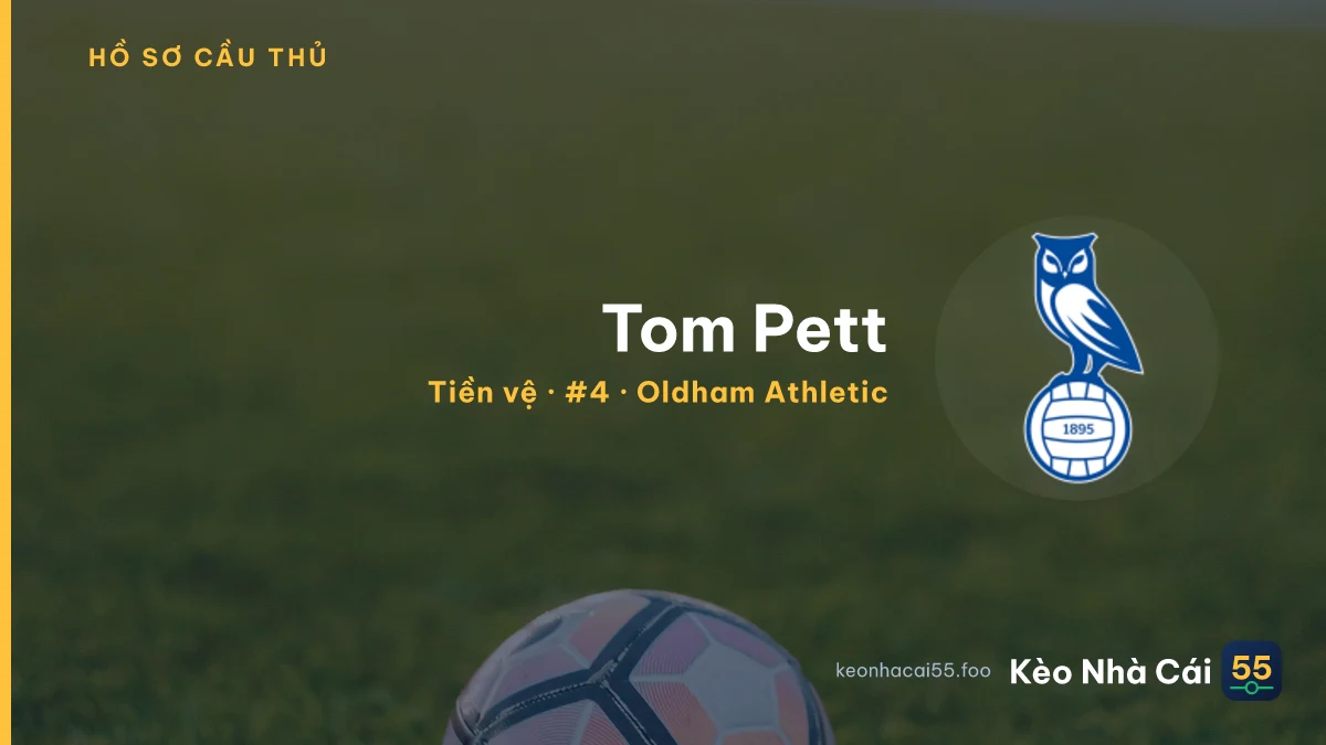 Tom Pett — Oldham Athletic