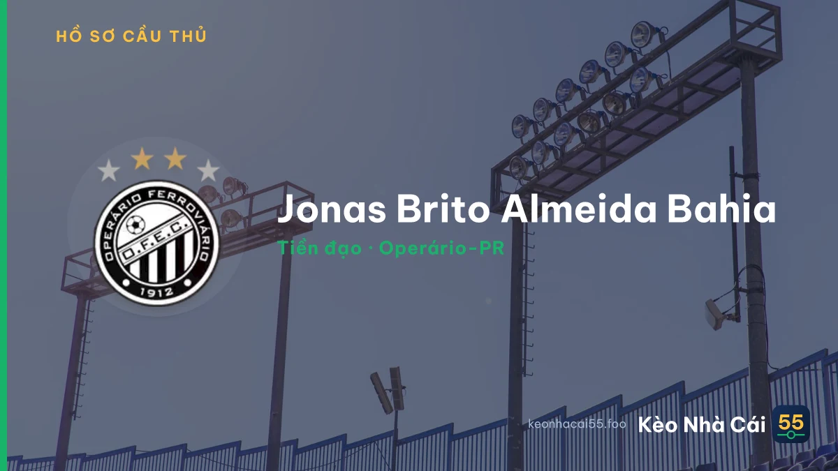 Jonas Brito Almeida Bahia — Operário-PR