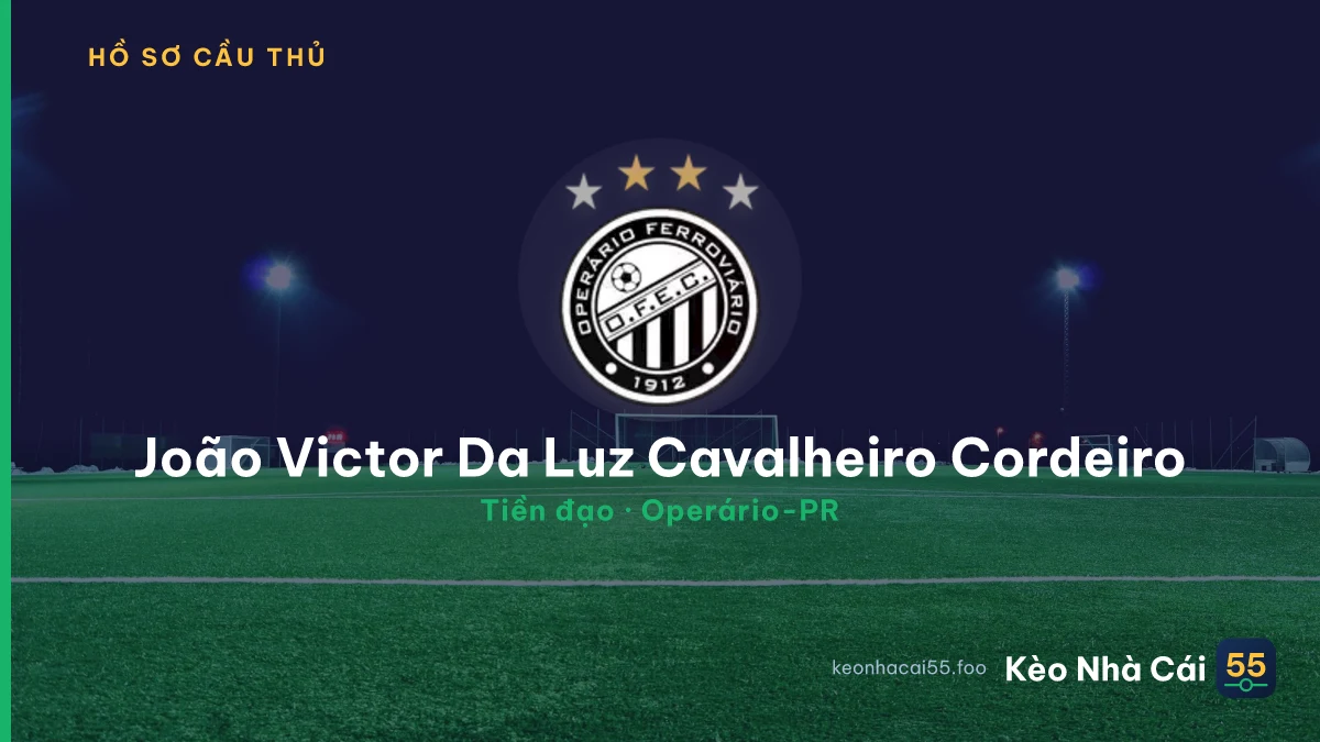 João Victor Da Luz Cavalheiro Cordeiro — Operário-PR