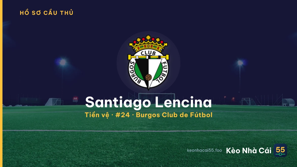 Santiago Lencina — Burgos Club de Fútbol