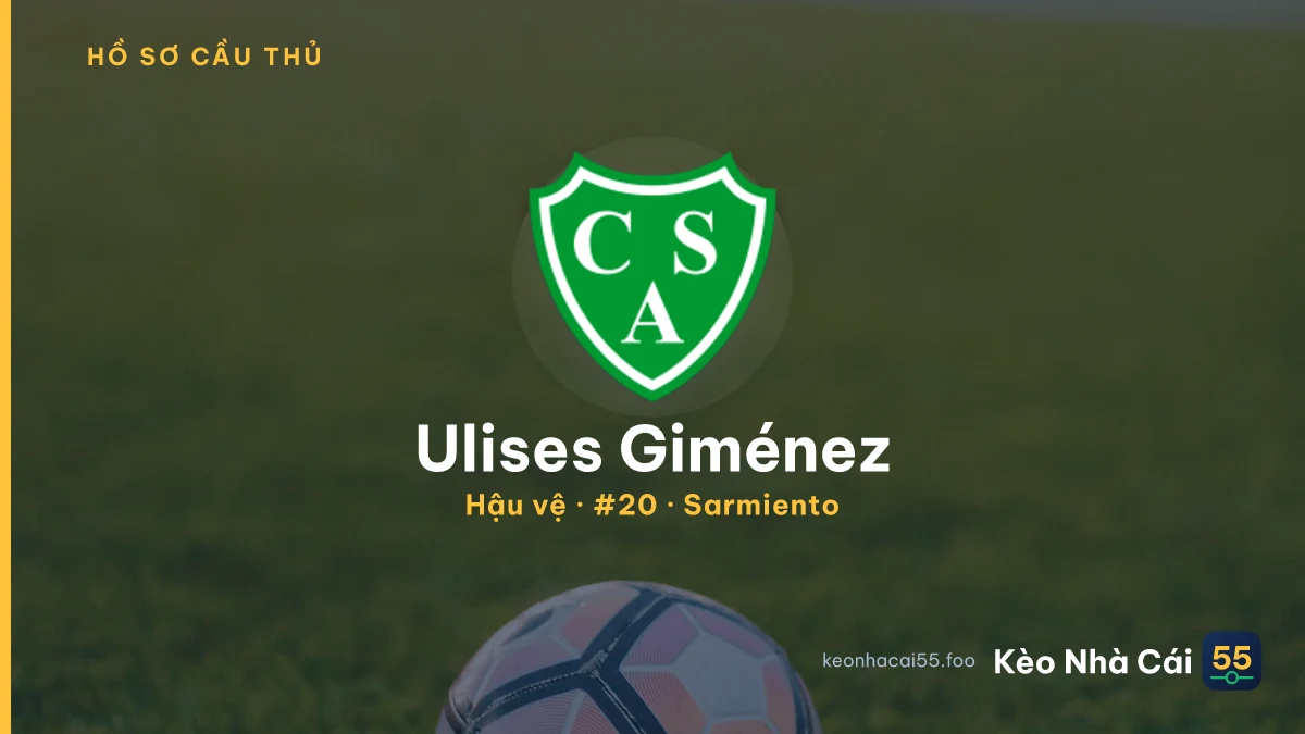 Ulises Giménez — Sarmiento