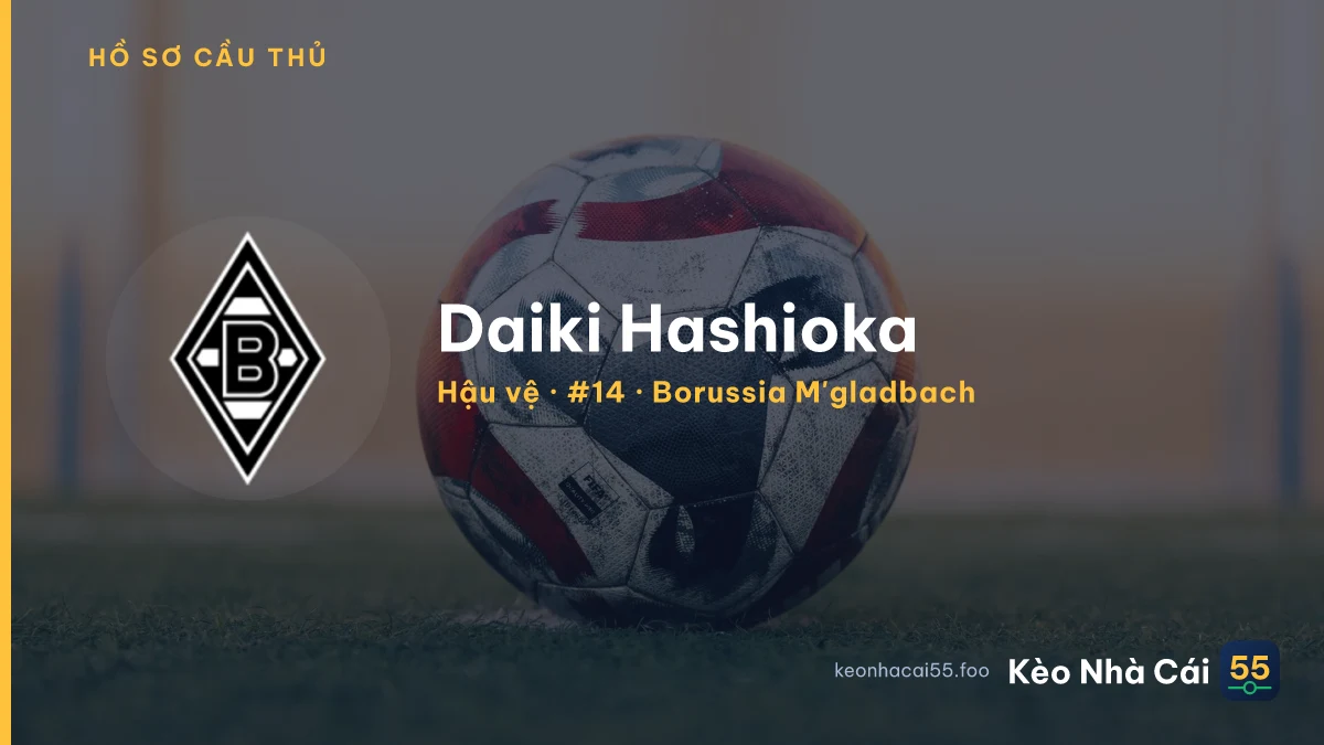 Daiki Hashioka — Borussia M'gladbach