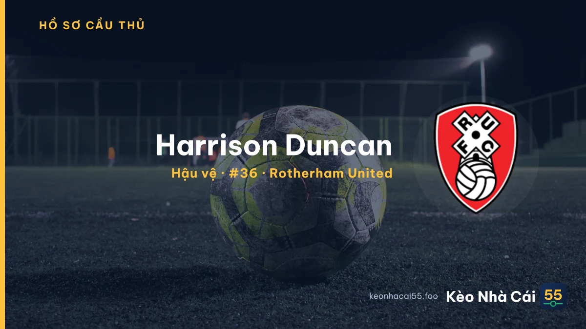 Harrison Duncan — Rotherham United