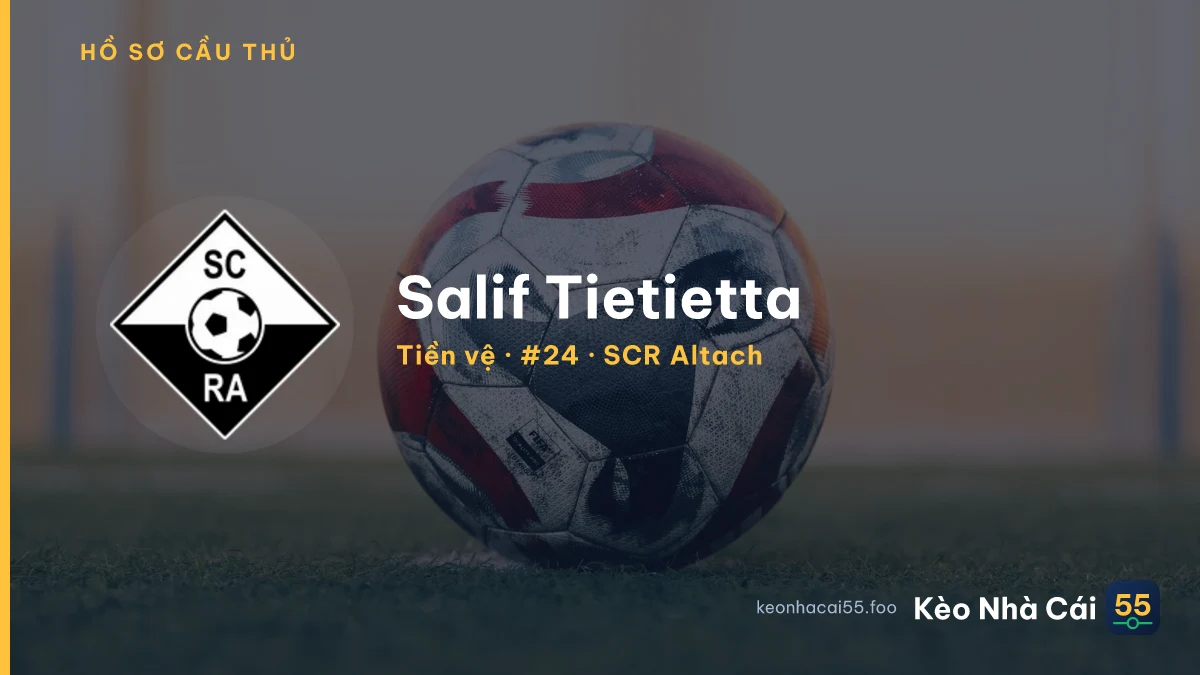 Salif Tietietta — SCR Altach